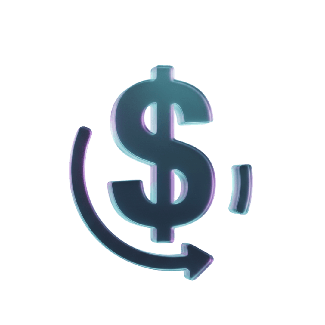 Icono De moneda local a cripto y de cripto a moneda local.